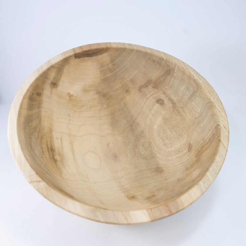13" Round Spalted Maple Bowl from Spencer Peterman at Pinch in Northampton, MA