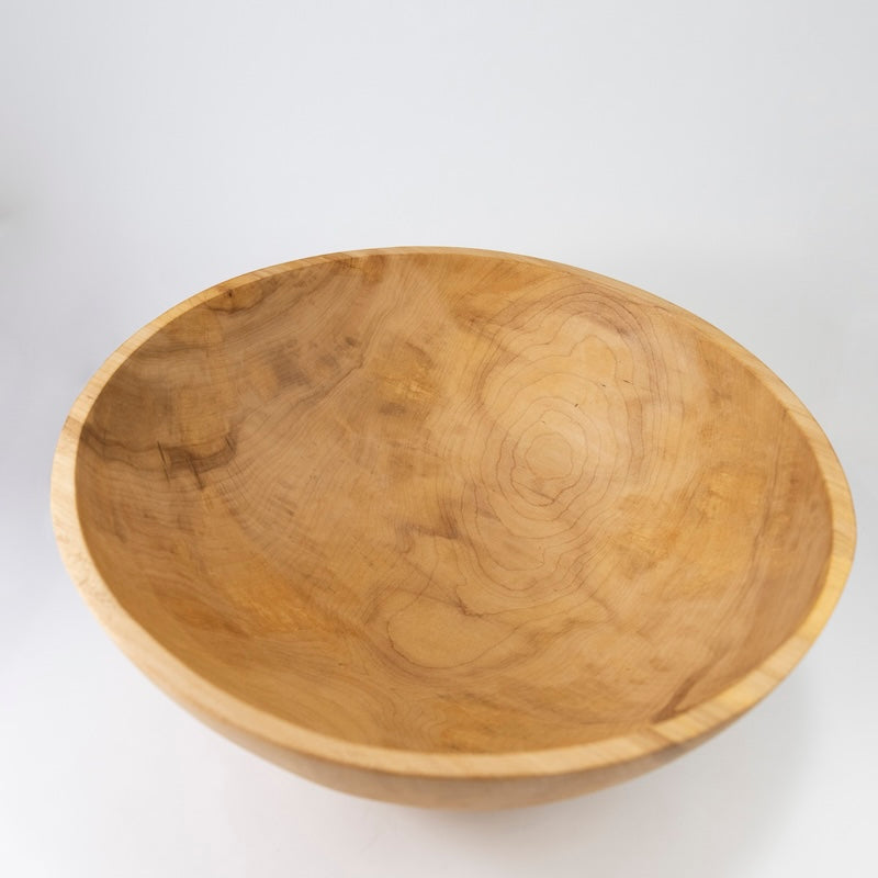 15" Round Spalted Maple Bowl from Spencer Peterman at Pinch in Northampton, MA