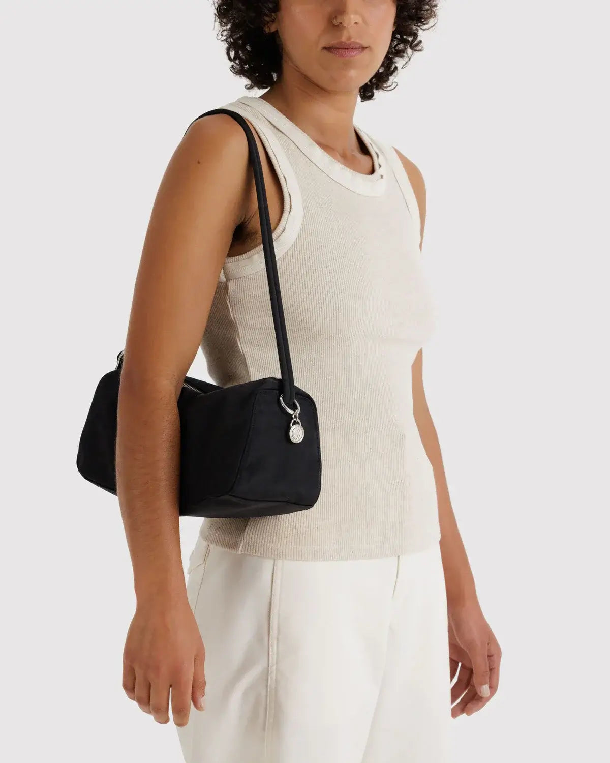 Nylon Loaf Bag in Black at PINCH