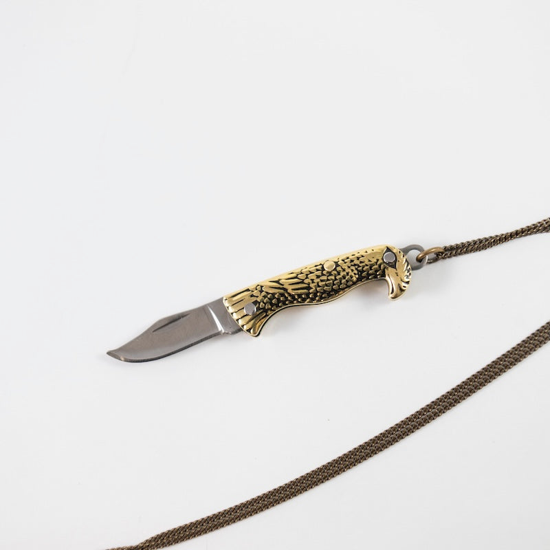 Bird Knife Necklace from Ornamental Things at Pinch in Northampton, MA