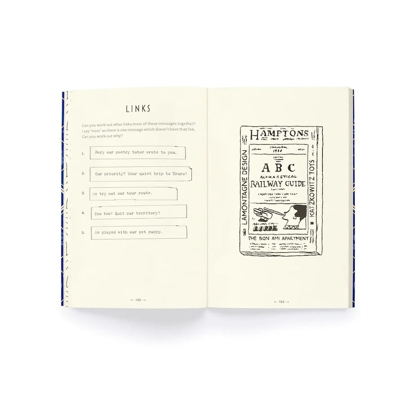 The Official Agatha Christie Puzzle Book from Chronicle Books at Pinch in Northampton, MA