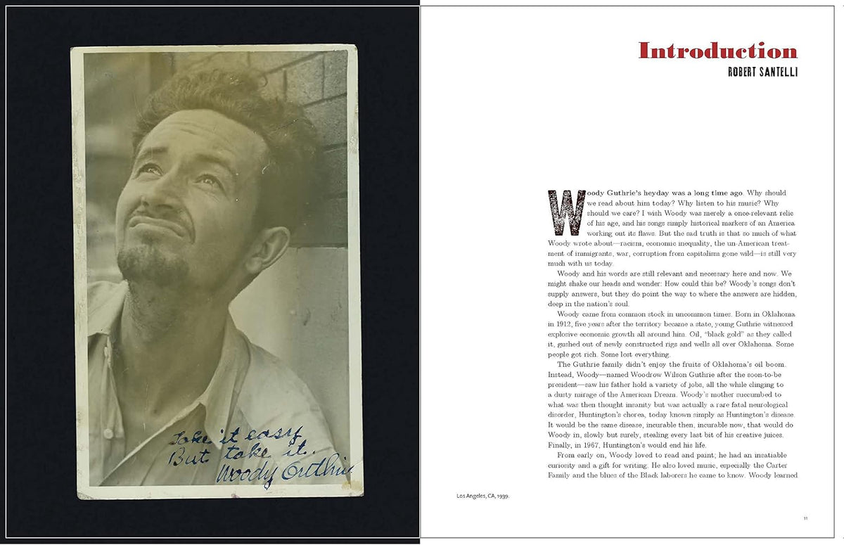 Woody Guthrie: Songs & Art, Words & Wisdom