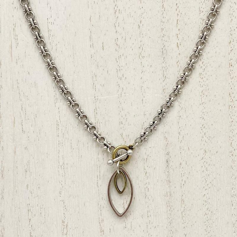 Marquise Drop Toggle Necklace from Alchemy at Pinch in Northampton, MA