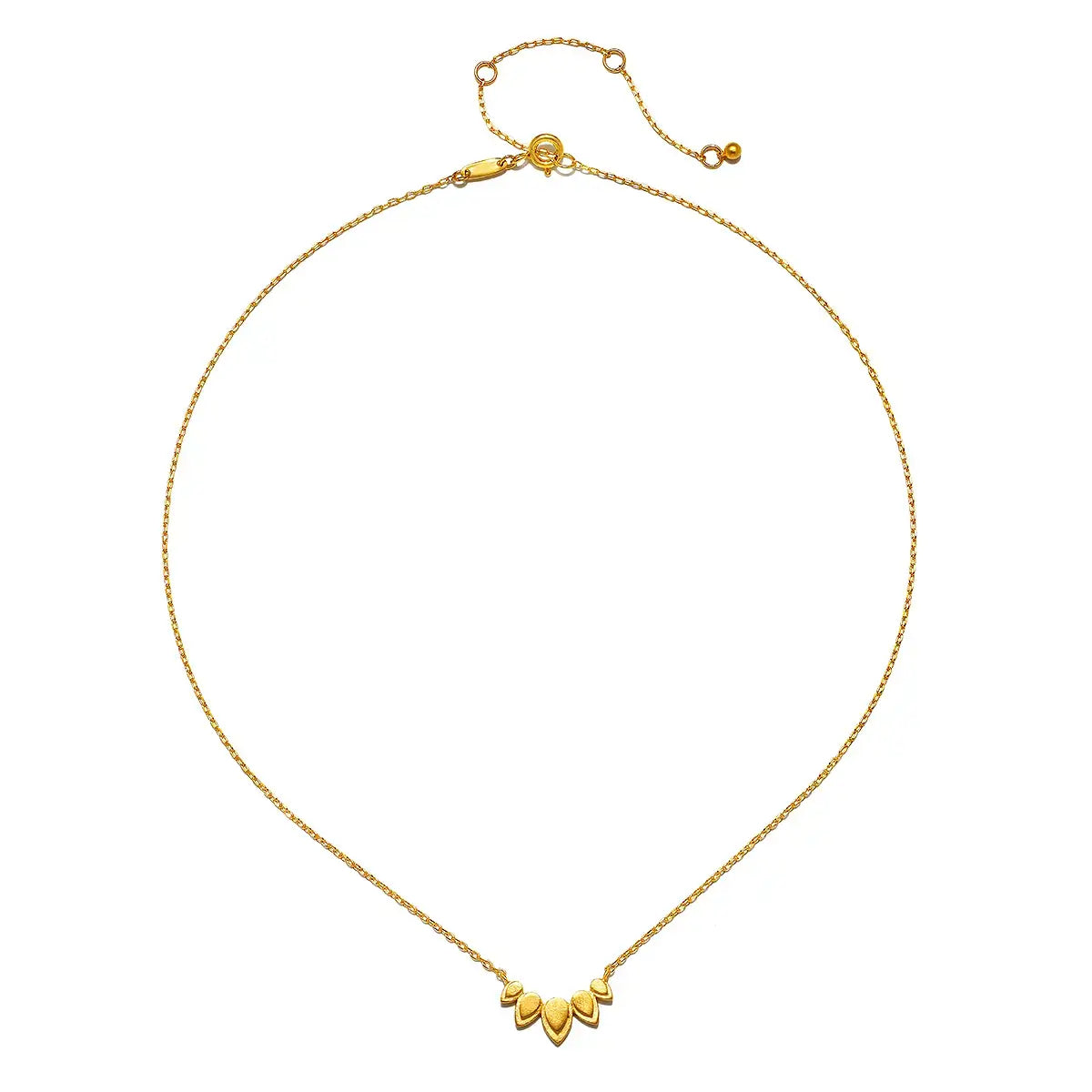 Lotus Petal Necklace at PINCH