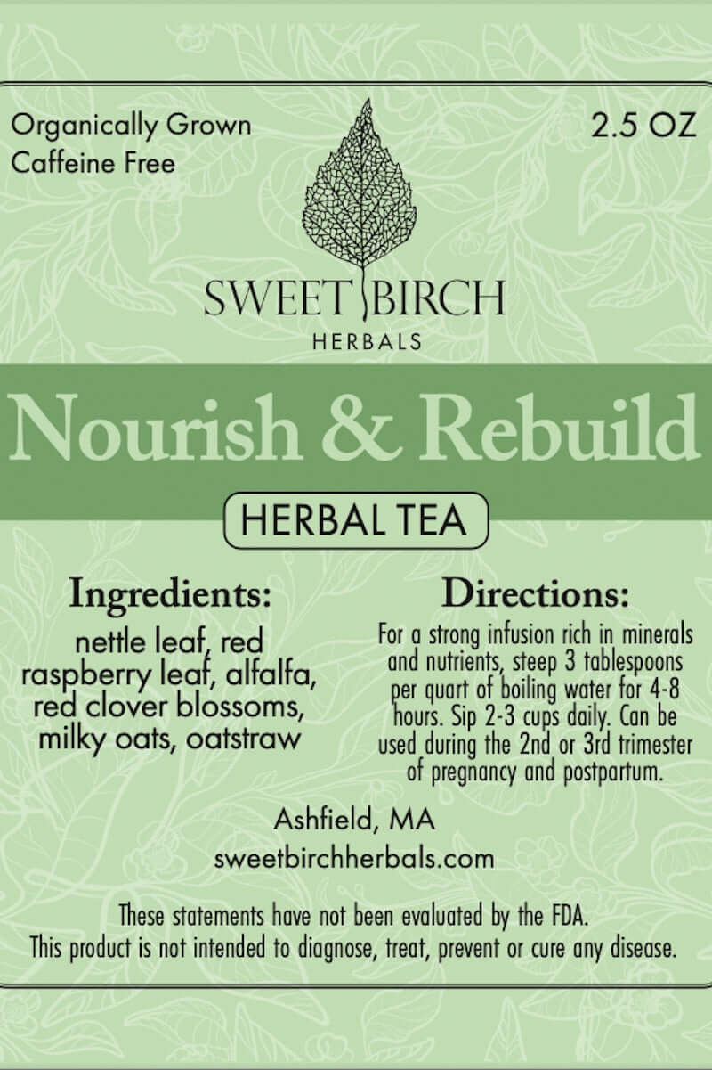 Nourish & Rebuild Tea at PINCH