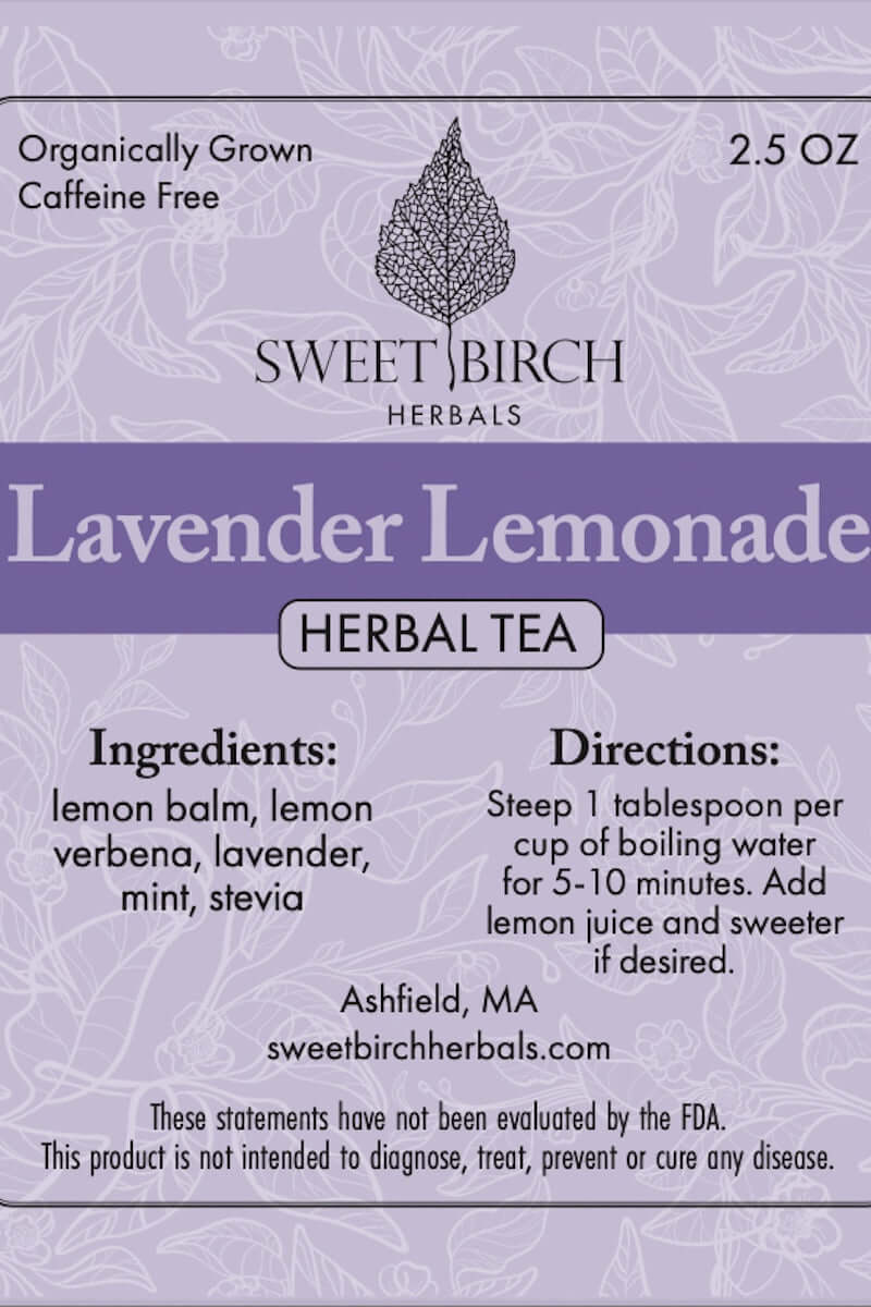 Lavender Lemonade Tea at PINCH