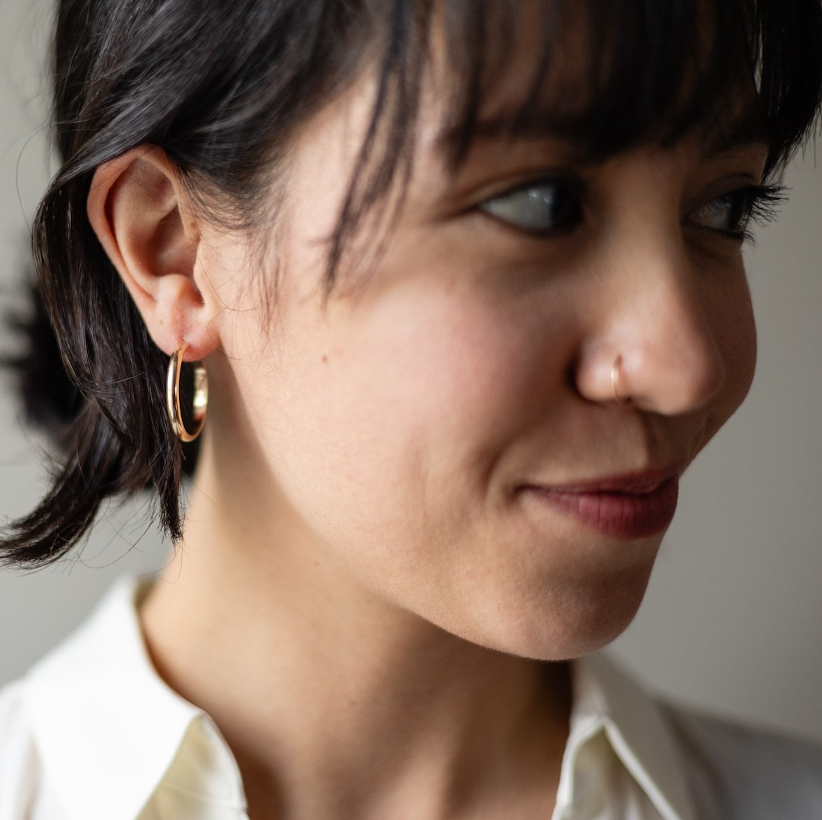 Large Betty Hoop Earrings from Carolyn Keys at Pinch in Northampton, MA