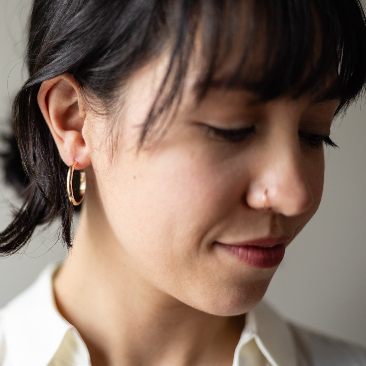 Large Betty Hoop Earrings from Carolyn Keys at Pinch in Northampton, MA