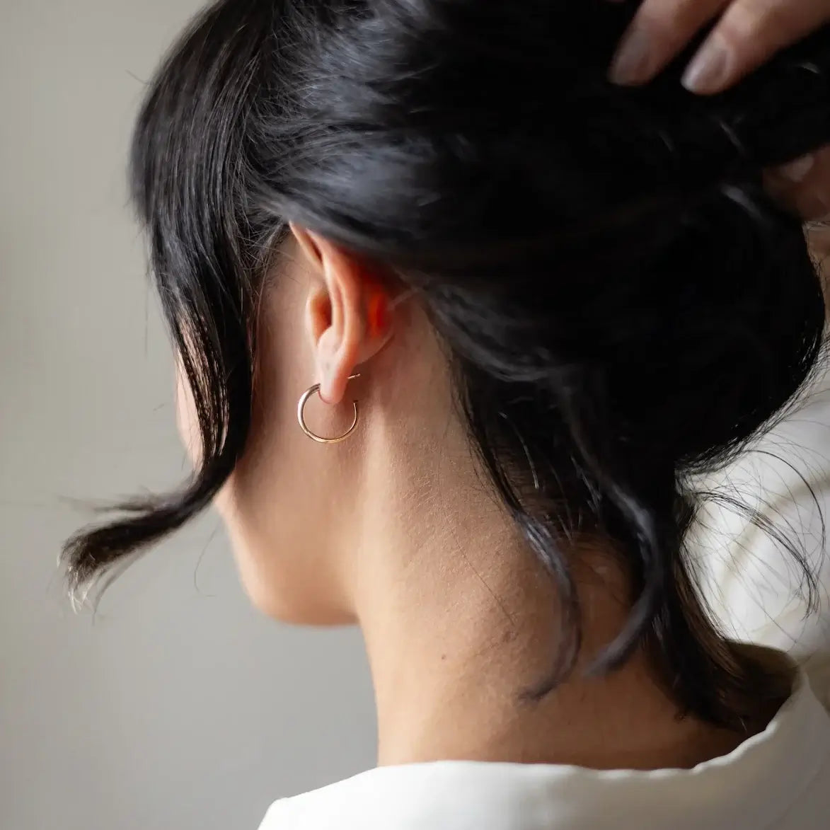 Medium Betty Hoop Earrings at PINCH