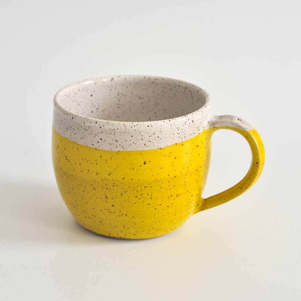 18oz Jumbo Mug Yellow from Rachael Pots at Pinch in Northampton, MA