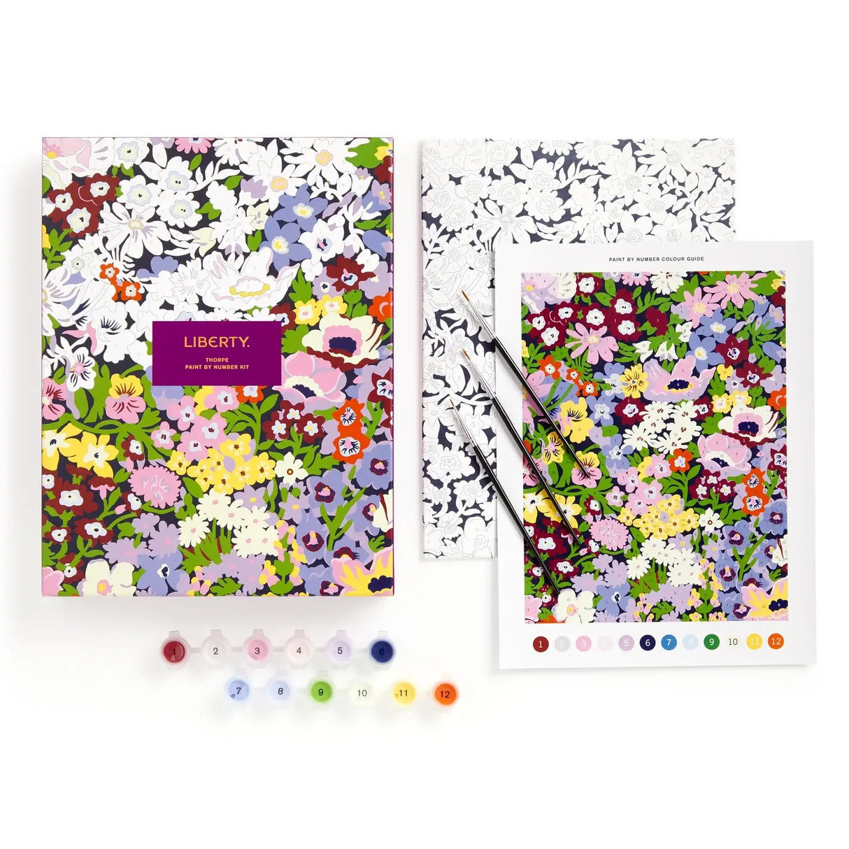 Liberty Thorpe 9x12 Paint By Number from Chronicle Books at Pinch in Northampton, MA