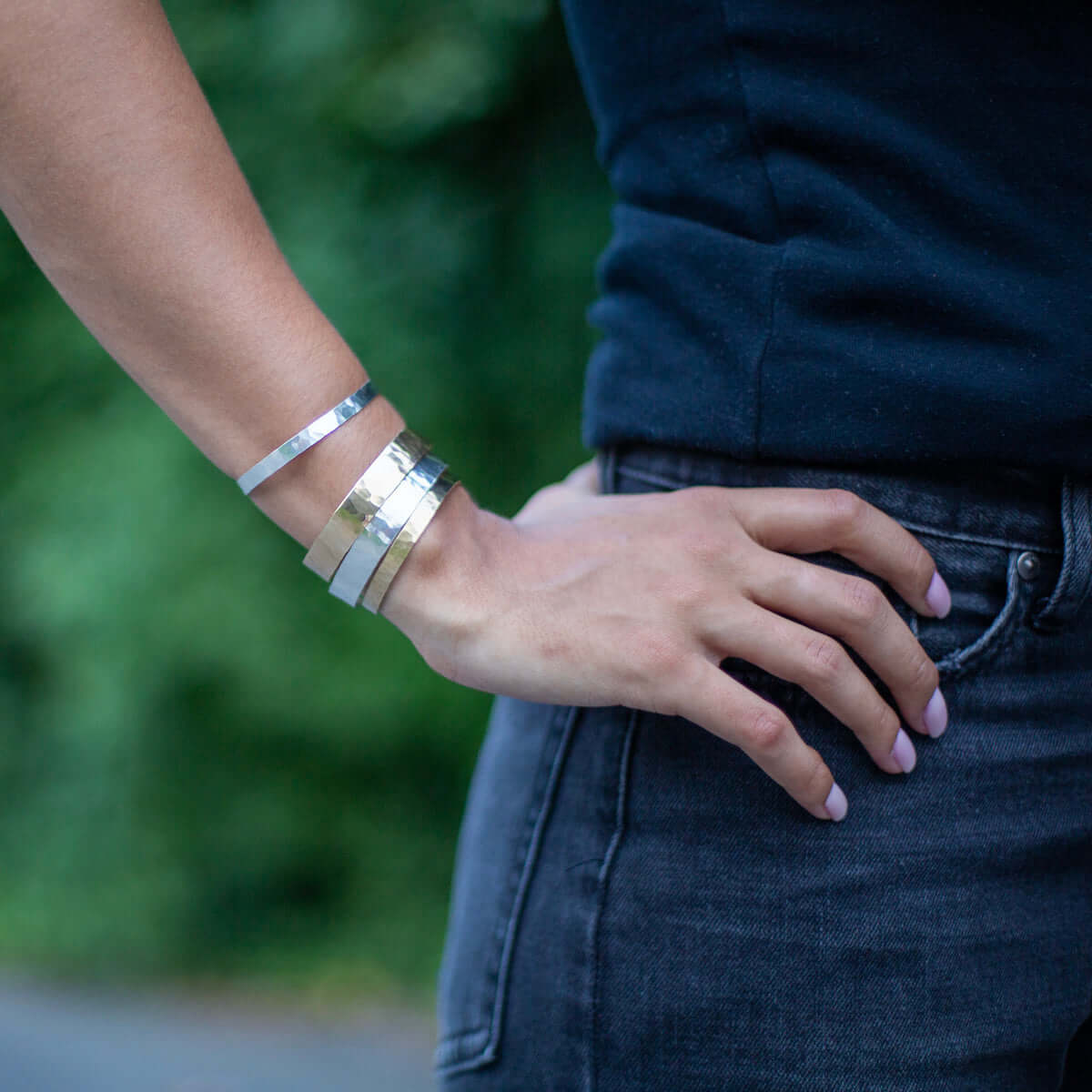 Hammered Cuff at PINCH