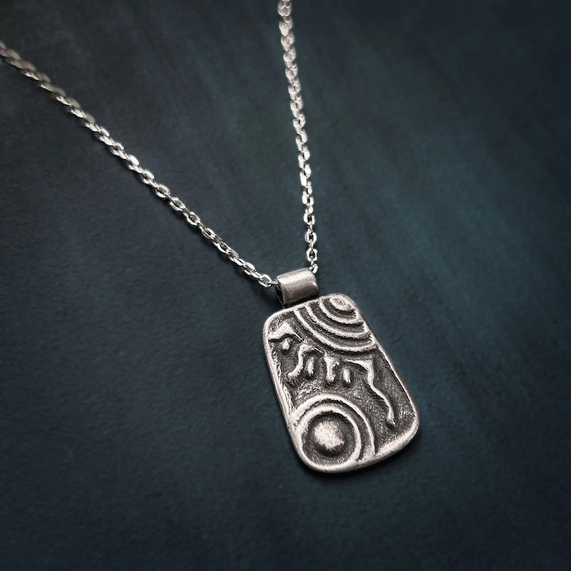 Sun & Moon Necklace from Allison Korn at Pinch in Northampton, MA