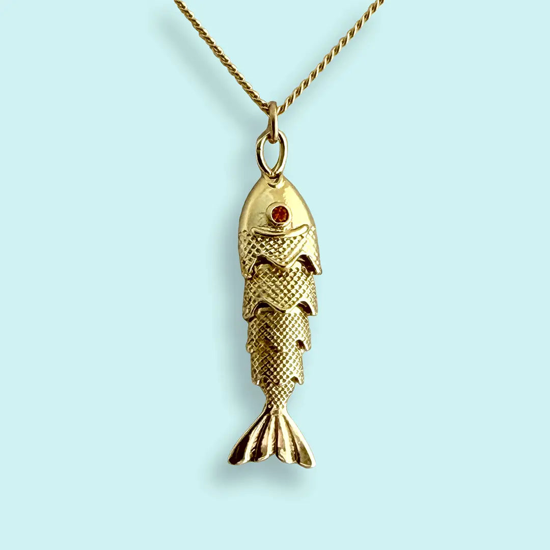 Lucky Goldfish Necklace