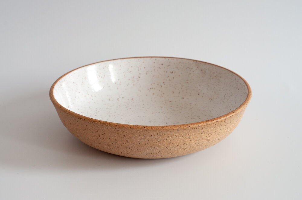 Large Pasta Bowl in Nude/White from Rachael Pots at Pinch in Northampton, MA