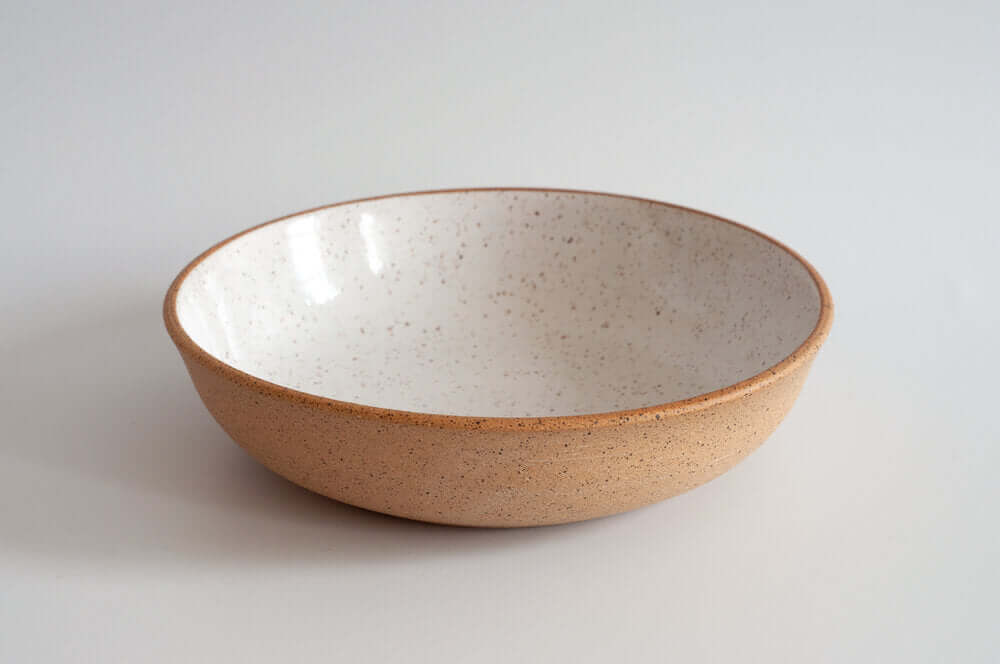 Large Pasta Bowl in Nude/White from Rachael Pots at Pinch in Northampton, MA