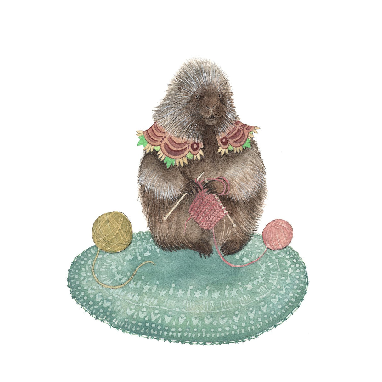 Padma's Knitting 8x10 Print from Polanshek of the Hills at Pinch in Northampton, MA