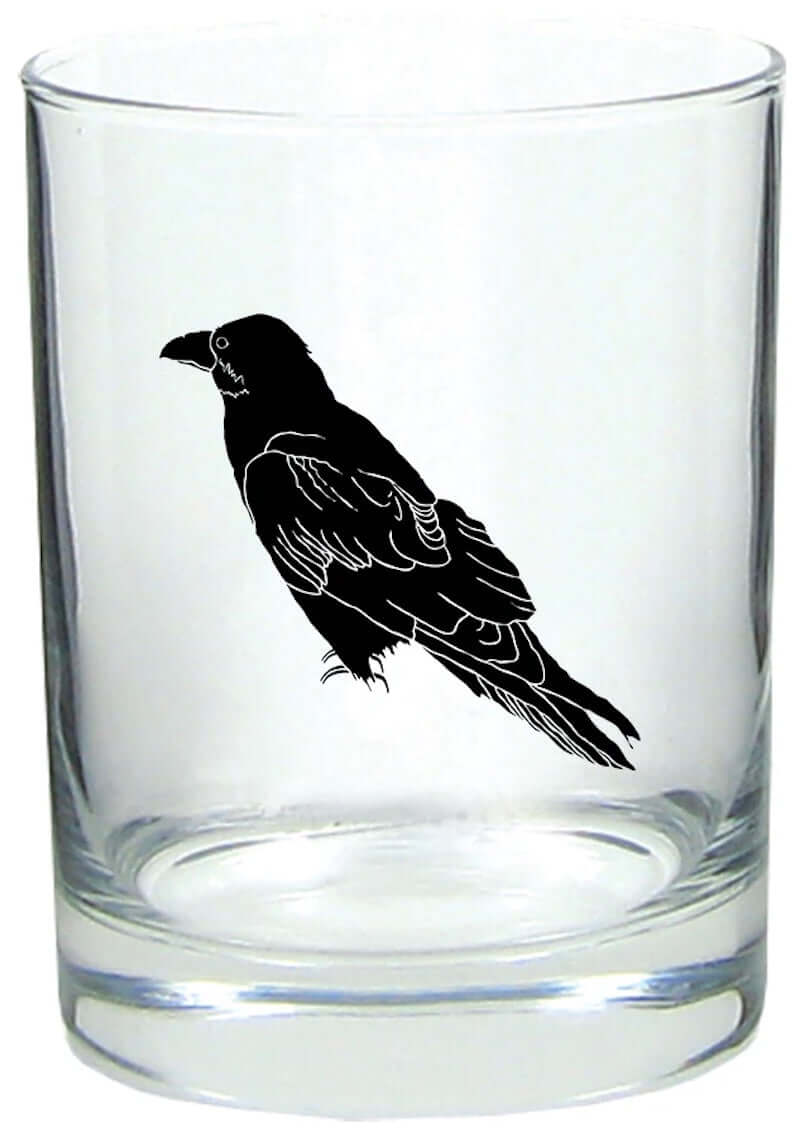 Perched Raven Rocks Glass from Salty Raven at Pinch in Northampton, MA