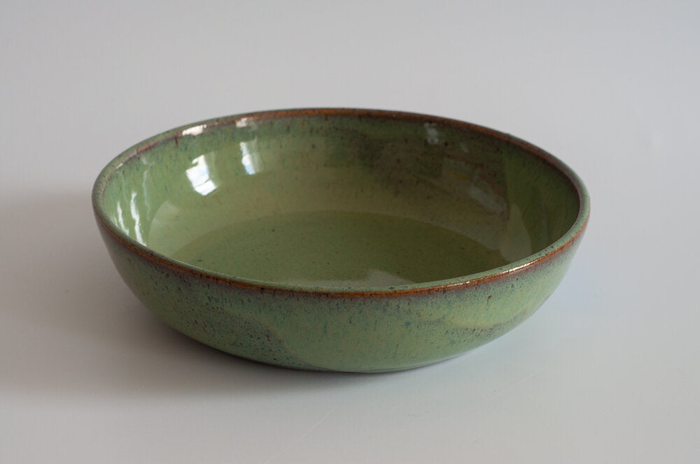 Large Pasta Bowl in Sage from Rachael Pots at Pinch in Northampton, MA
