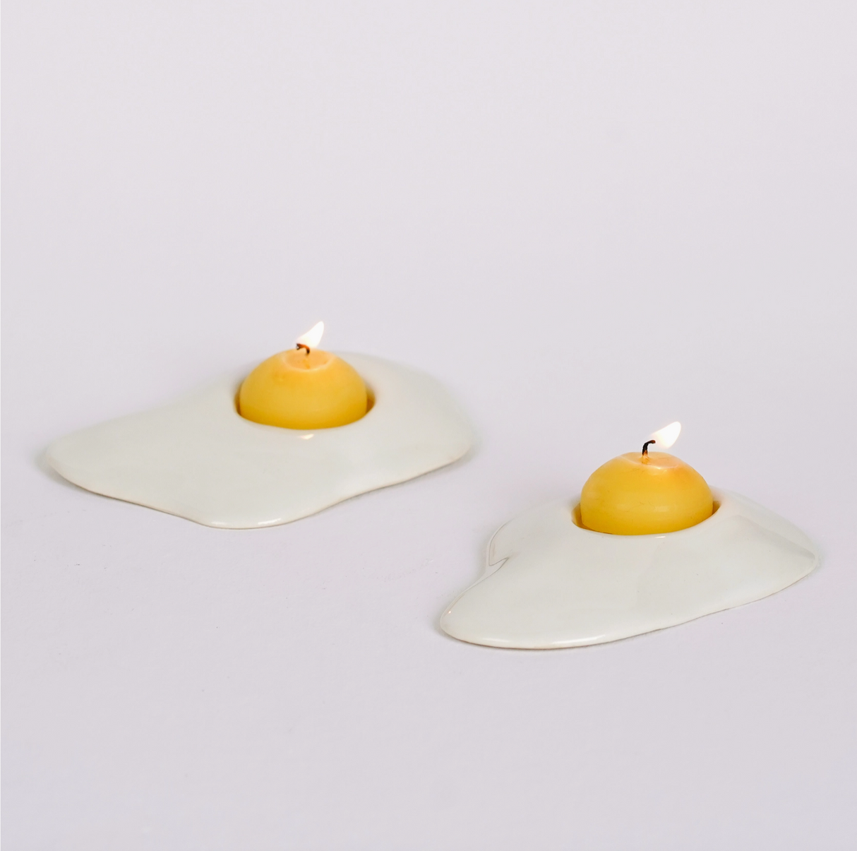 Ceramic Egg Tea Light Candle Holder