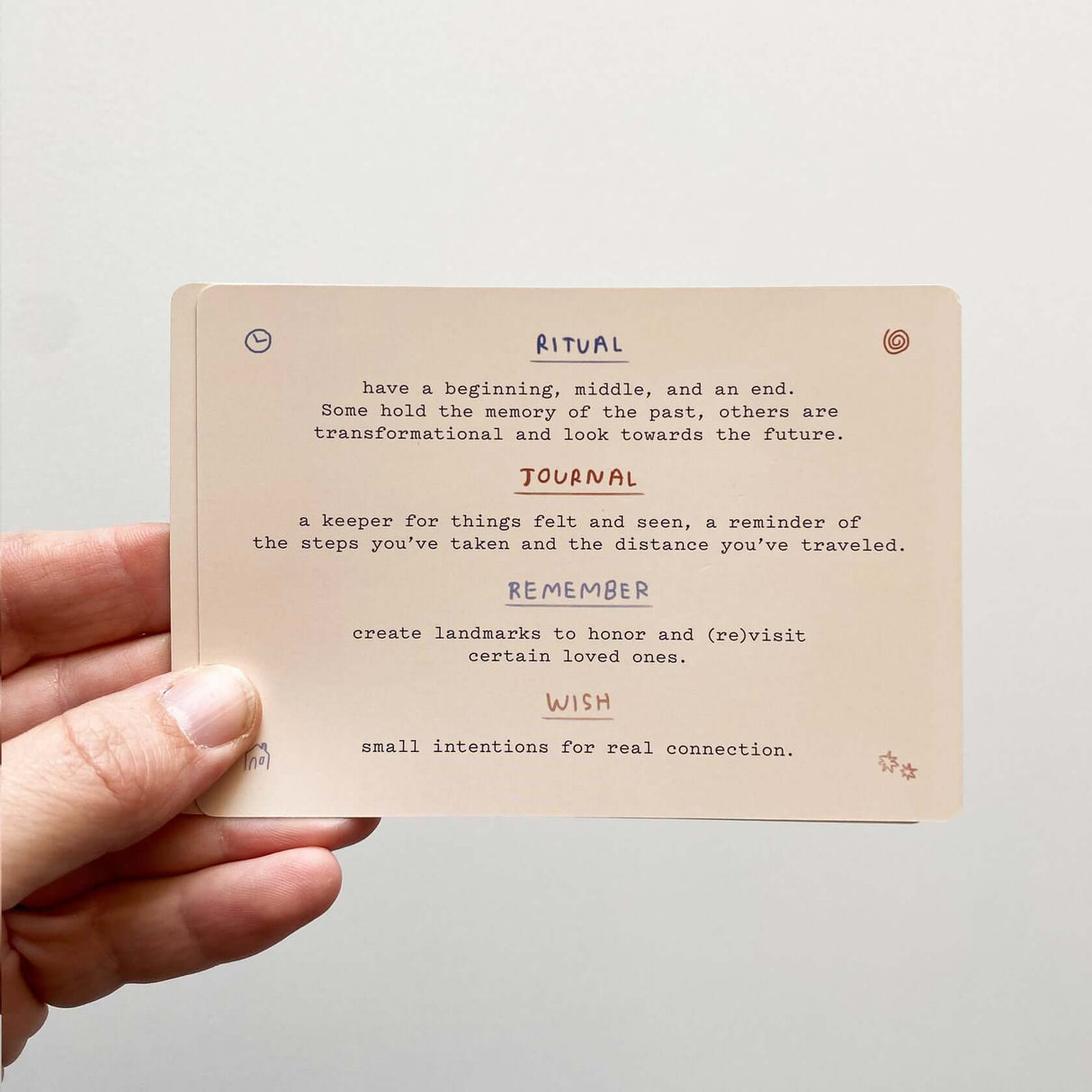 Sitting With Sadness Card Deck at PINCH