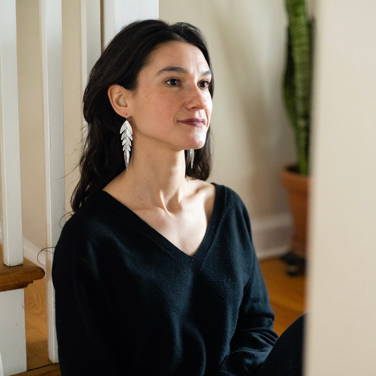 Swish Earrings from Carolyn Keys at Pinch in Northampton, MA