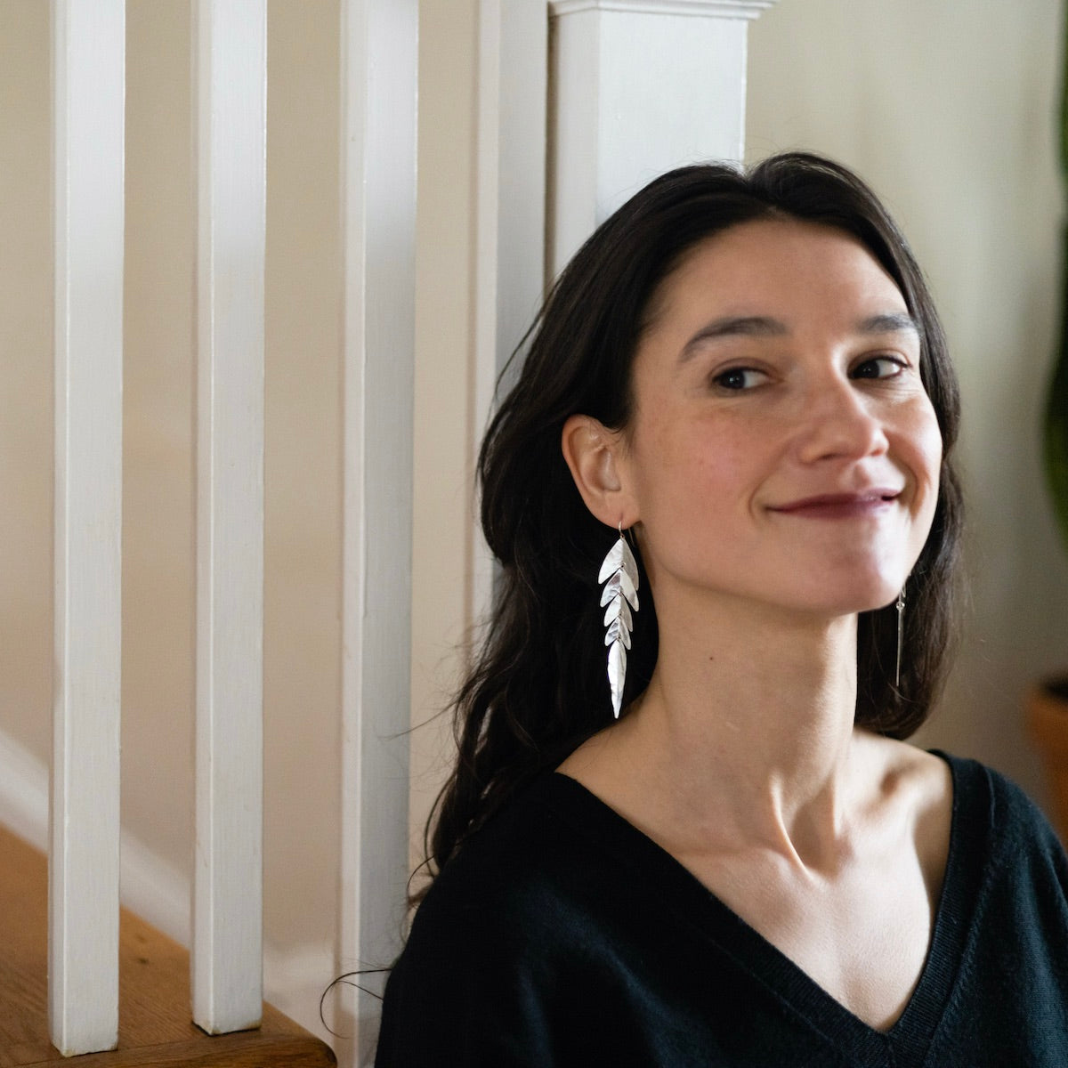 Swish Earrings from Carolyn Keys at Pinch in Northampton, MA