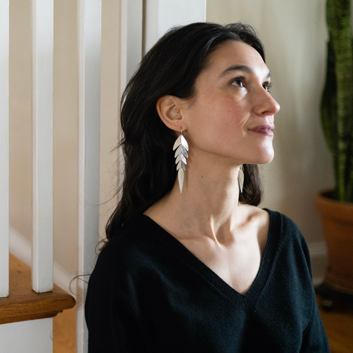 Swish Earrings from Carolyn Keys at Pinch in Northampton, MA