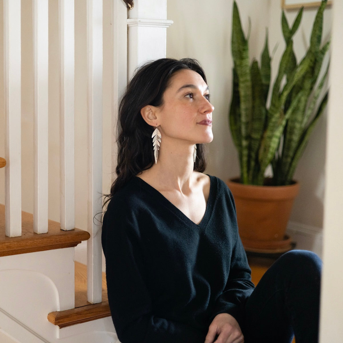 Swish Earrings from Carolyn Keys at Pinch in Northampton, MA