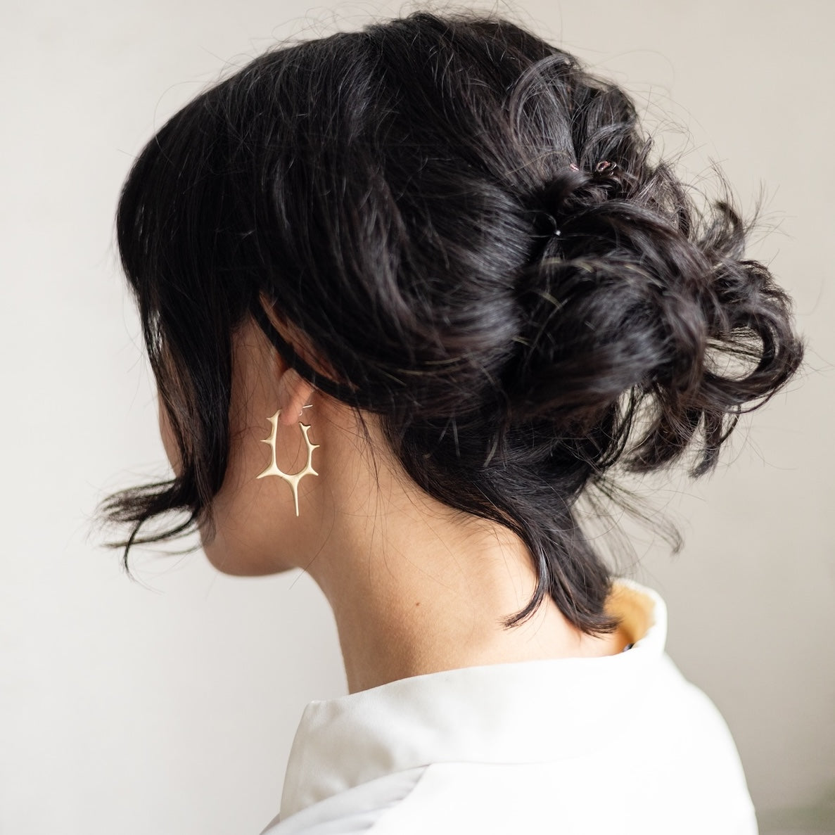 Thorn Hoop Earrings from Carolyn Keys at Pinch in Northampton, MA