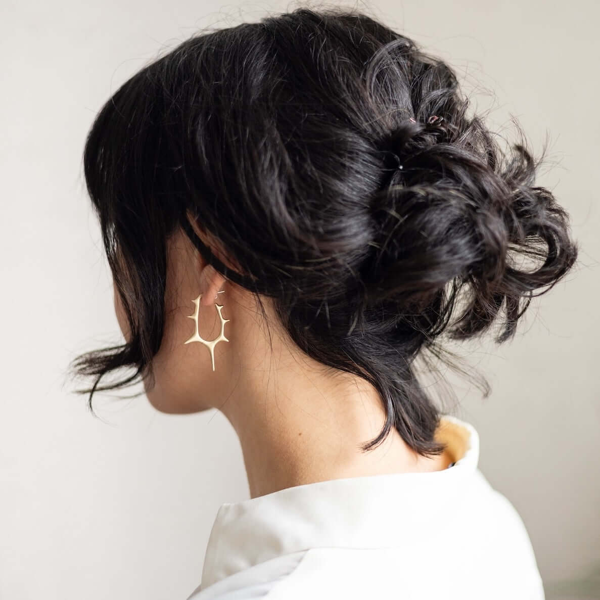 Thorn Hoop Earrings at PINCH