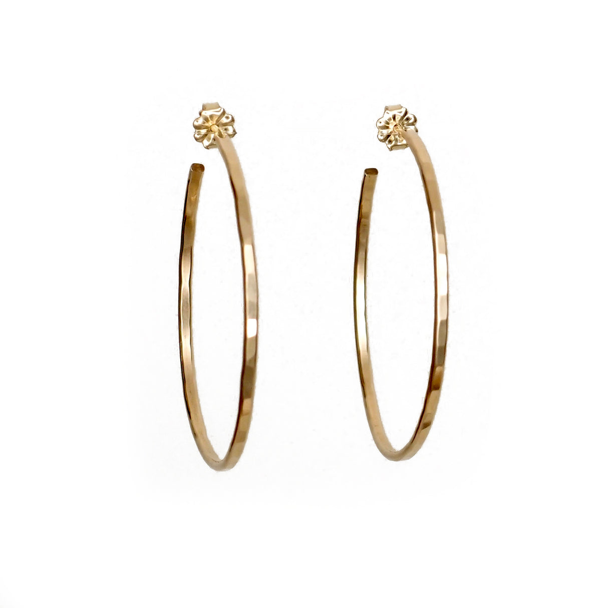 Twiggy Hoop Earrings from Carolyn Keys at Pinch in Northampton, MA