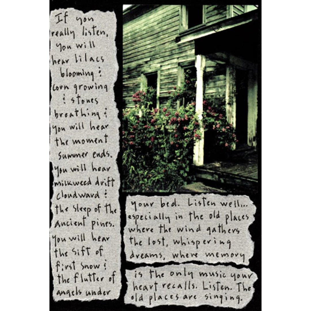 The Old Places Are Singing Story Picture from Diane Hanna/Stoneheart at Pinch in Northampton, MA