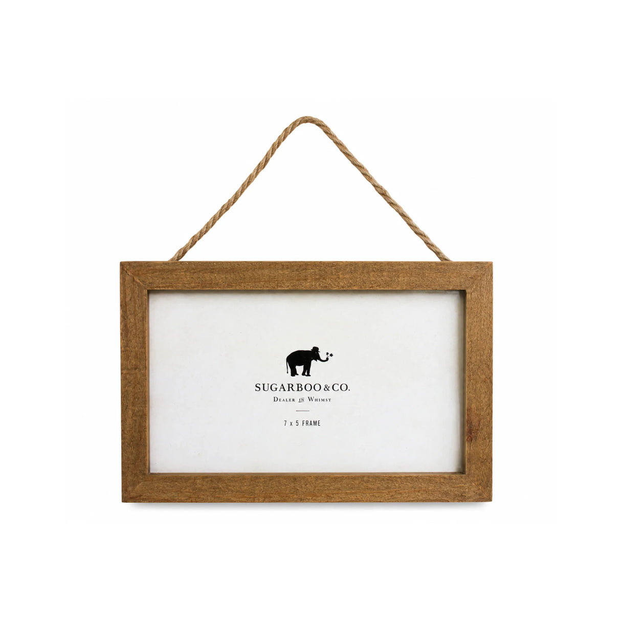 Frame with Jute Hanger 7"x5"
