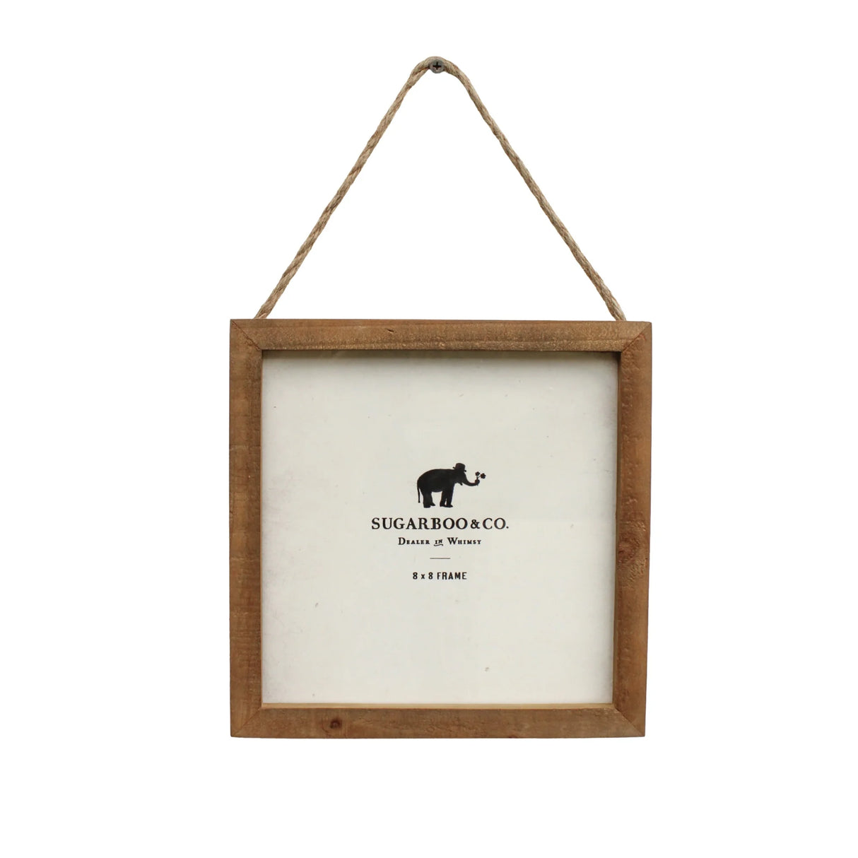 Frame with Jute Hanger 8"x8"