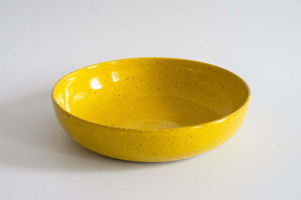 Large Pasta Bowl in Yellow from Rachael Pots at Pinch in Northampton, MA