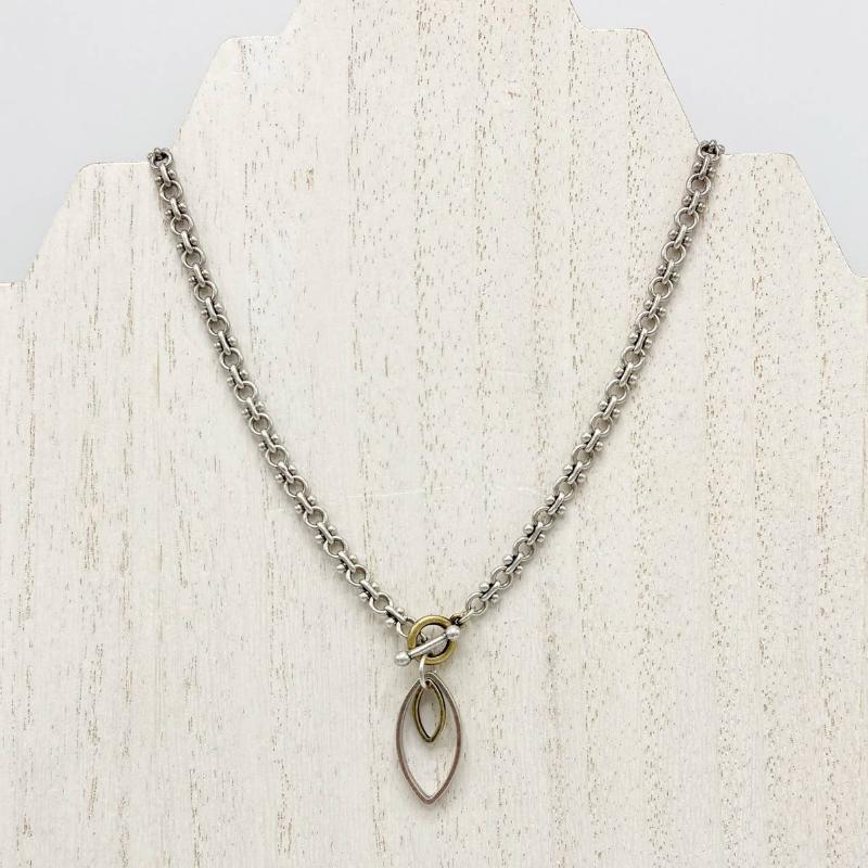 Marquise Drop Toggle Necklace from Alchemy at Pinch in Northampton, MA