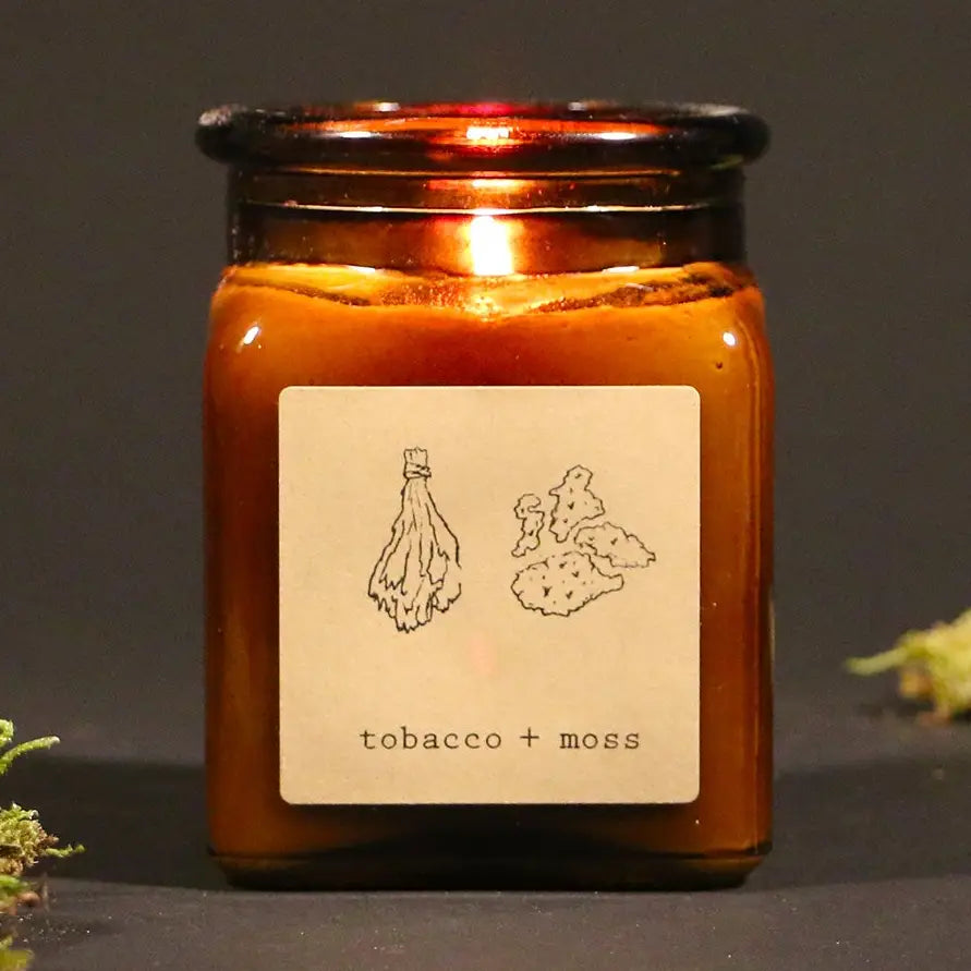 Tobacco + Moss Candle