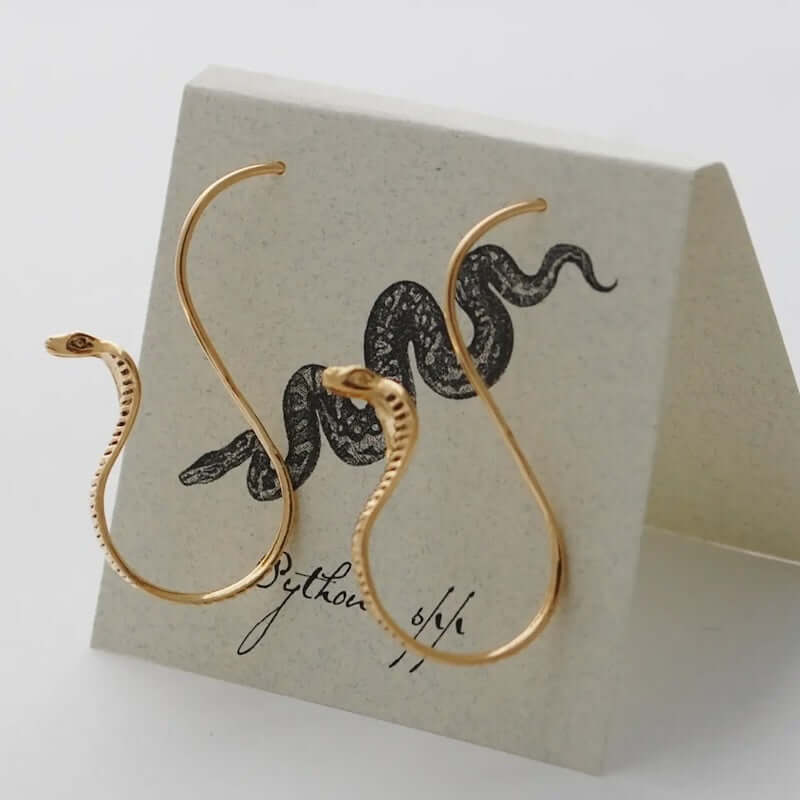 Snake Earrings in 14k Gold Fill at PINCH