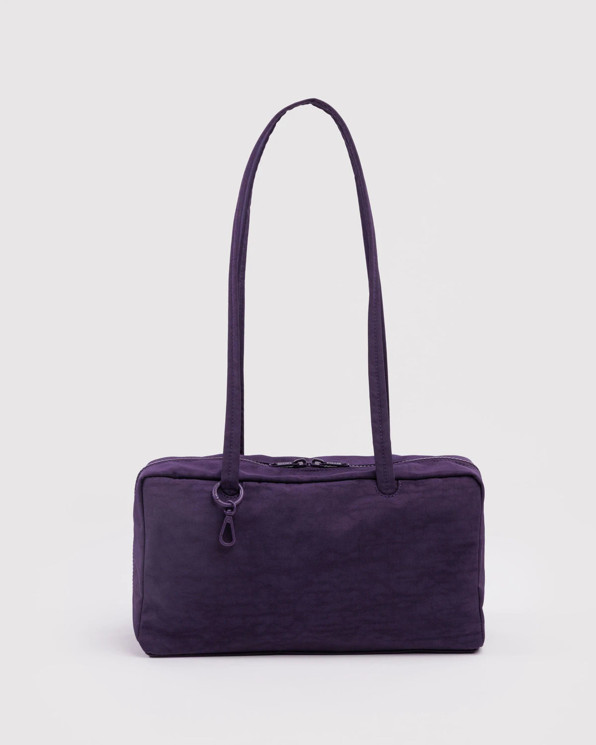 Nylon Bowler Bag in Fig