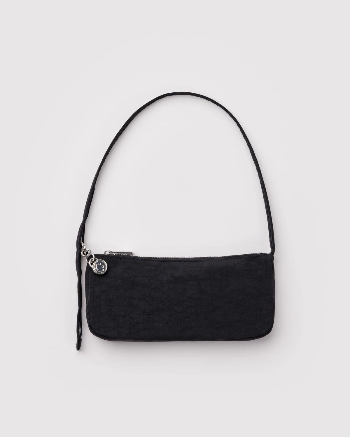 Nylon Pochette Bag in Black