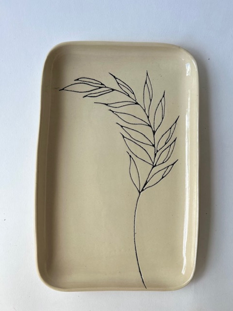 Willow Oak Tray from CSF Ceramics at Pinch in Northampton, MA