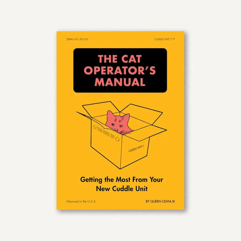 Cat Operator's Manual from Chronicle Books at Pinch in Northampton, MA