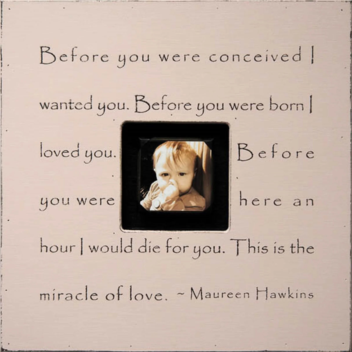 Before You Were Conceived Photobox from Sugarboo Designs at Pinch in Northampton, MA