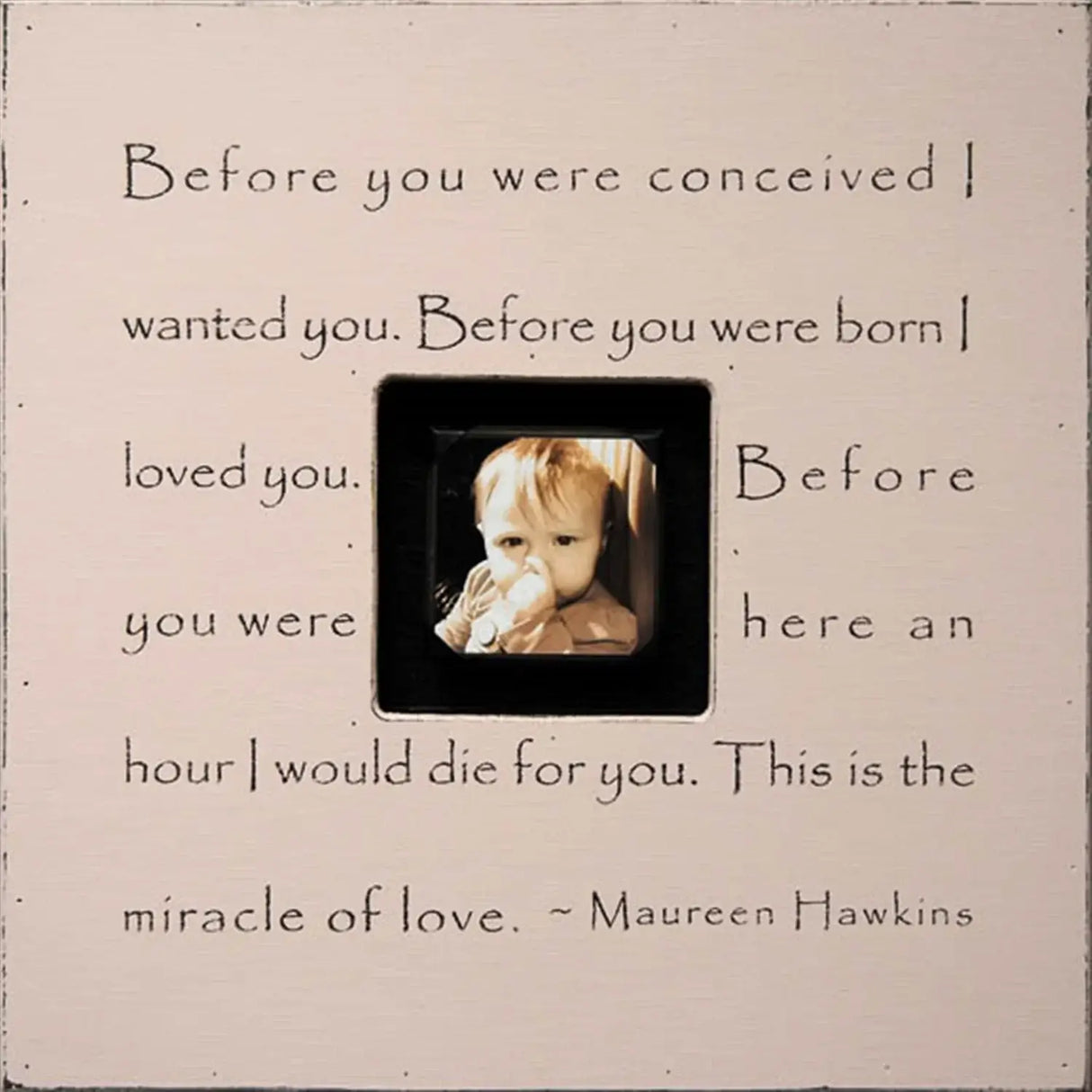 Before You Were Conceived Photobox at PINCH