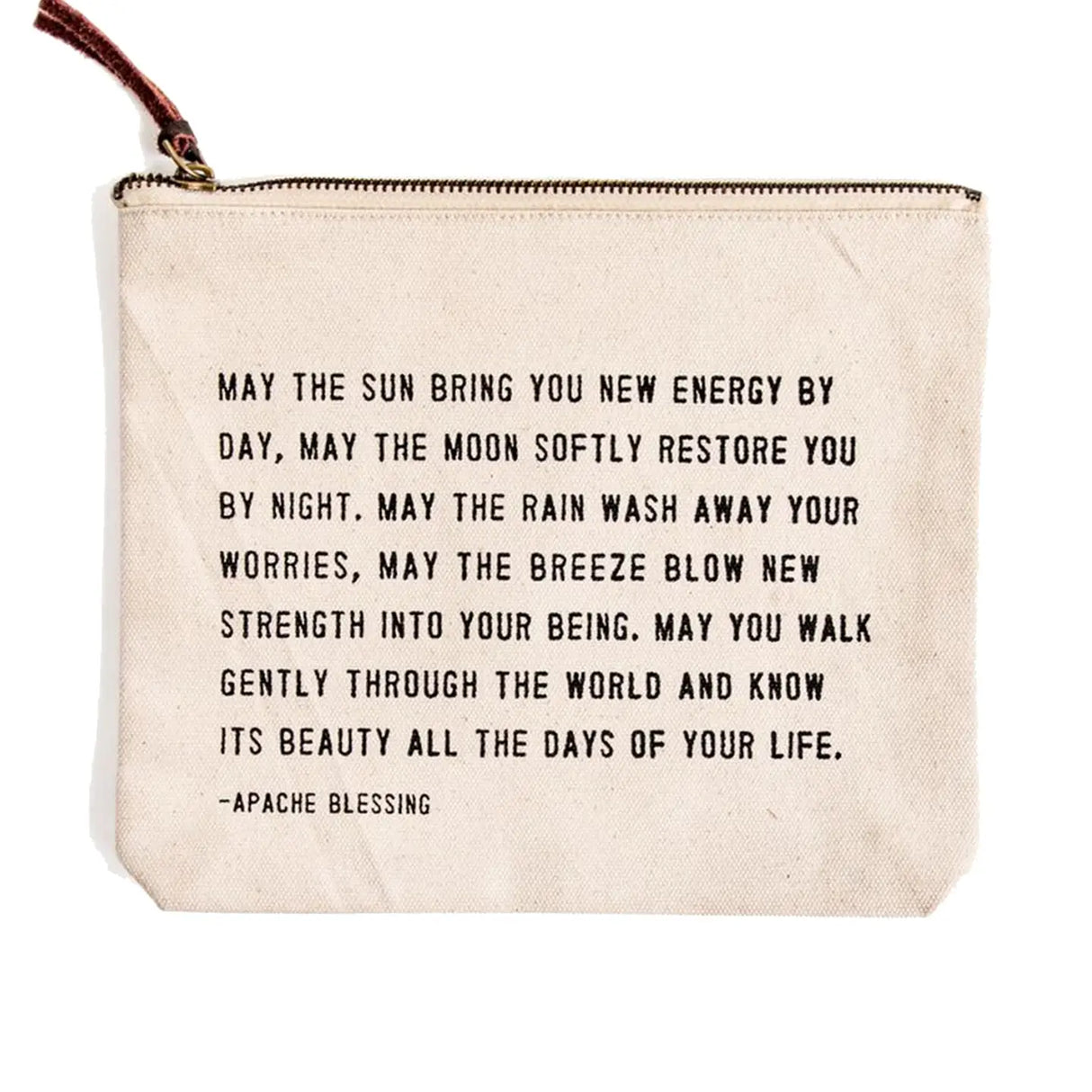 Apache Blessing - May The Sun Canvas Bag