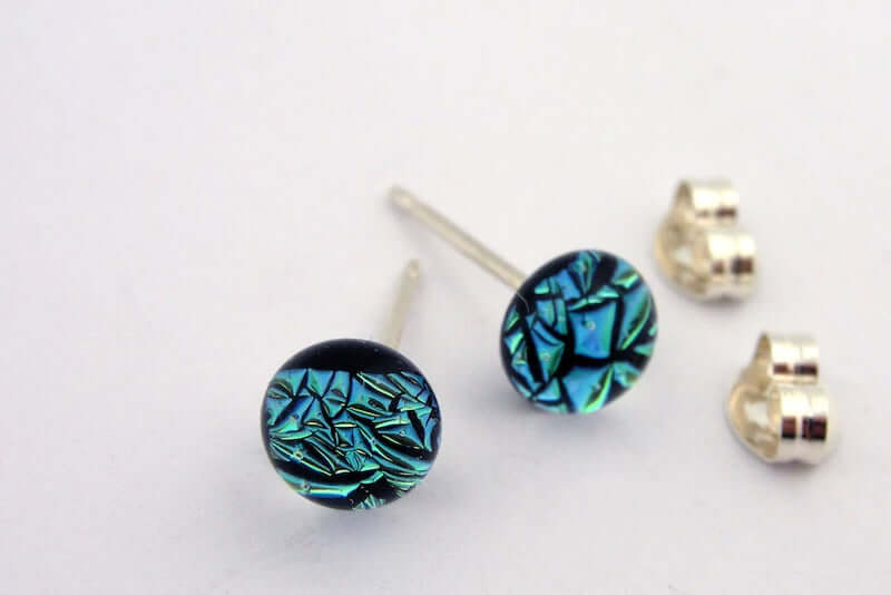 Emerald Dot Earrings at PINCH