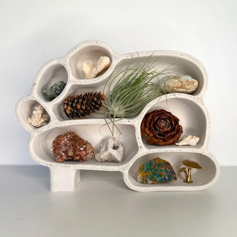 Cave of Inspiration #1 in Stone Cement from The Minimalist Ceramist at Pinch in Northampton, MA