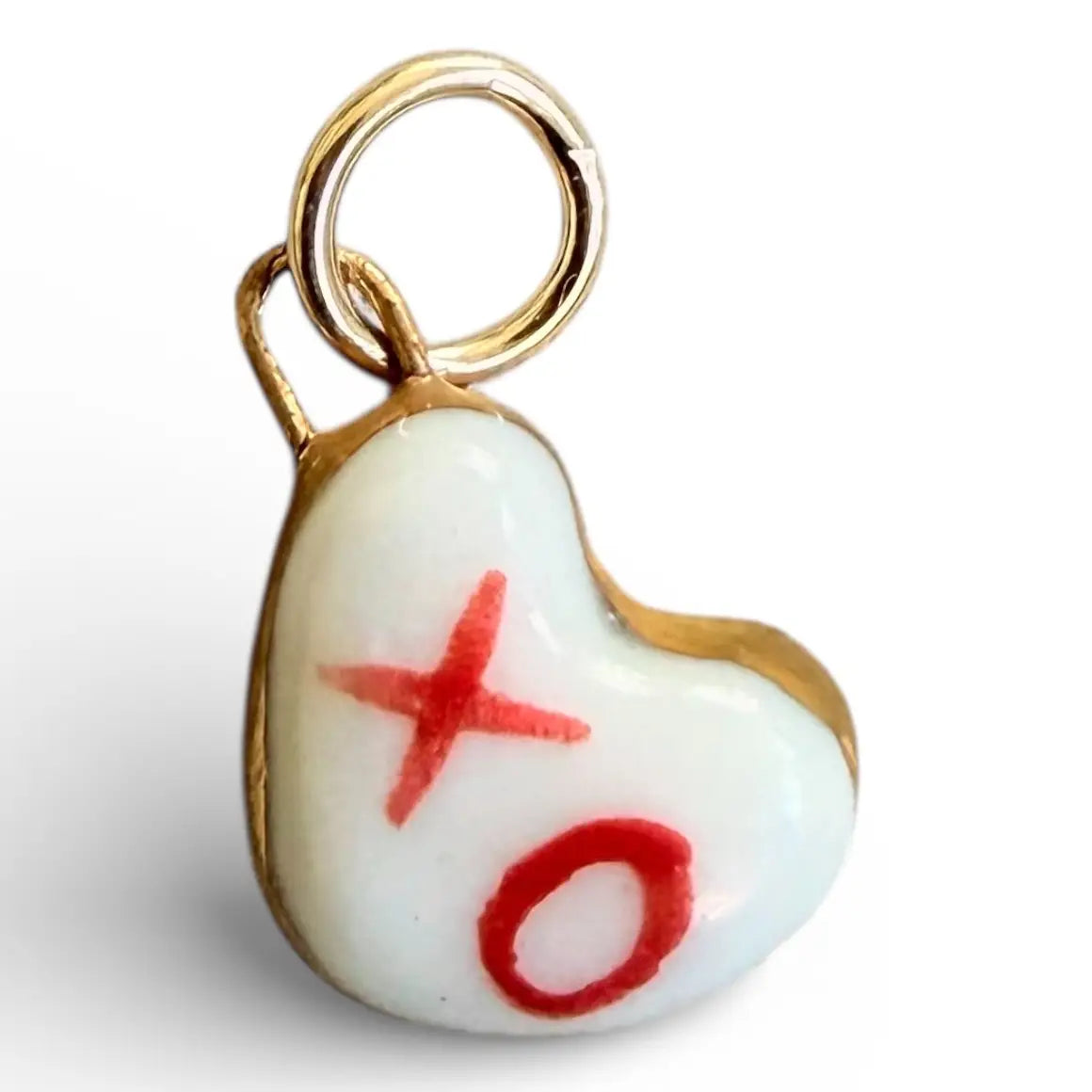XO Heart Charm