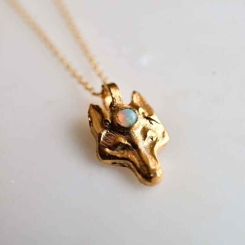 Wolf Necklace at PINCH